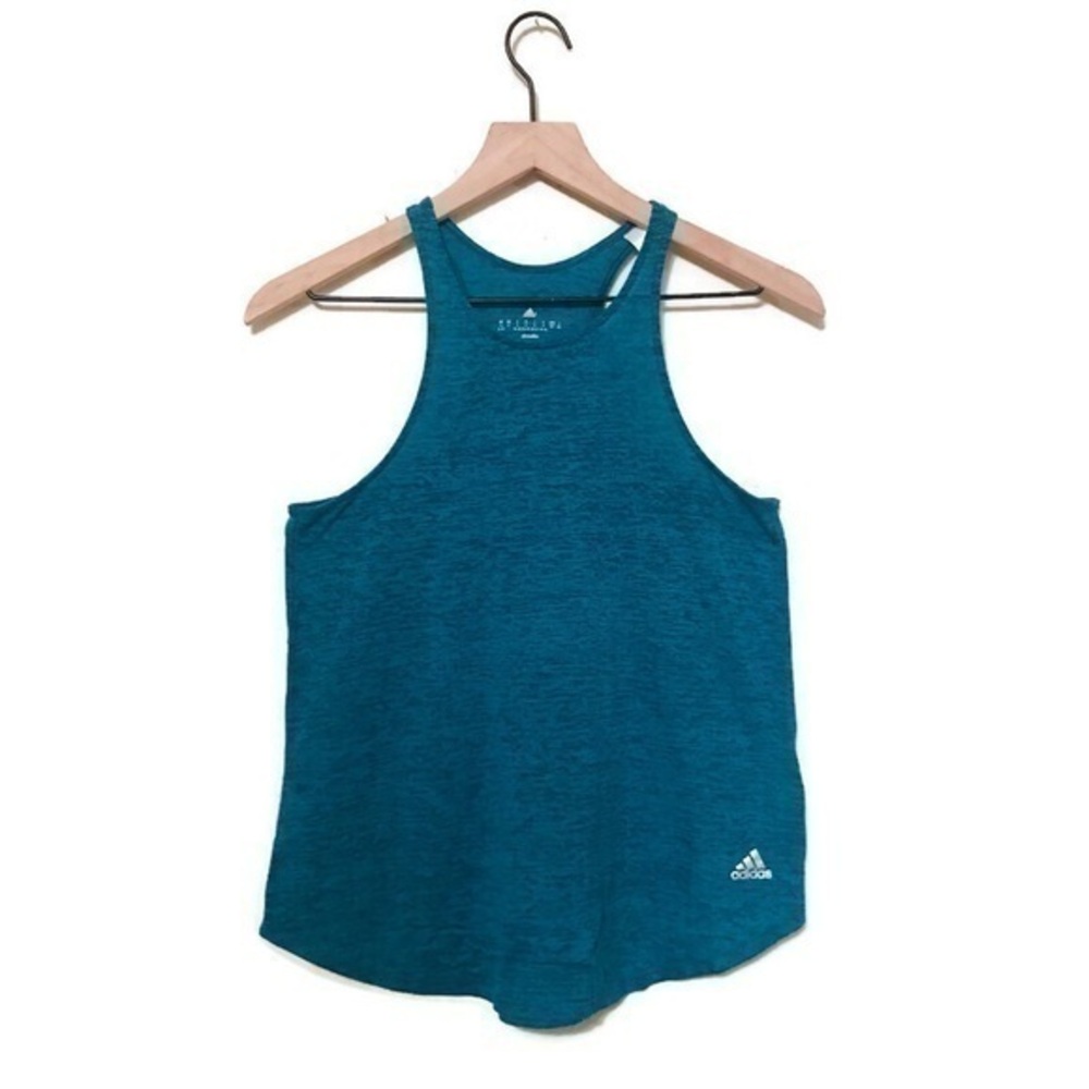Adidas Blue Workout tank small
